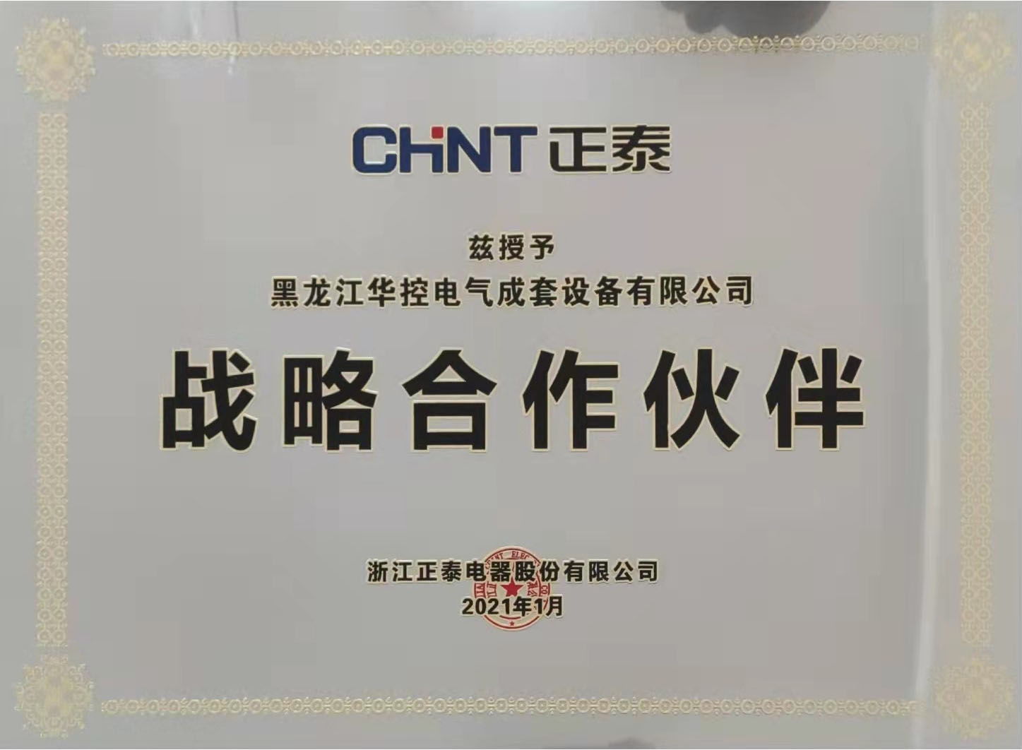 CHNT正泰戰略合作伙伴